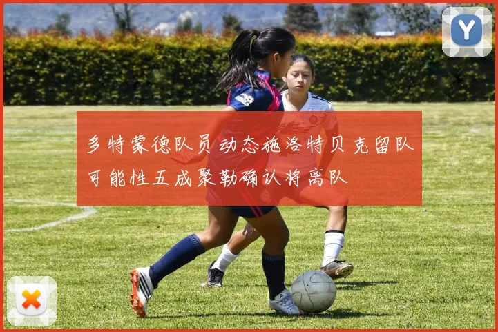 多特蒙德队员动态施洛特贝克留队可能性五成聚勒确认将离队